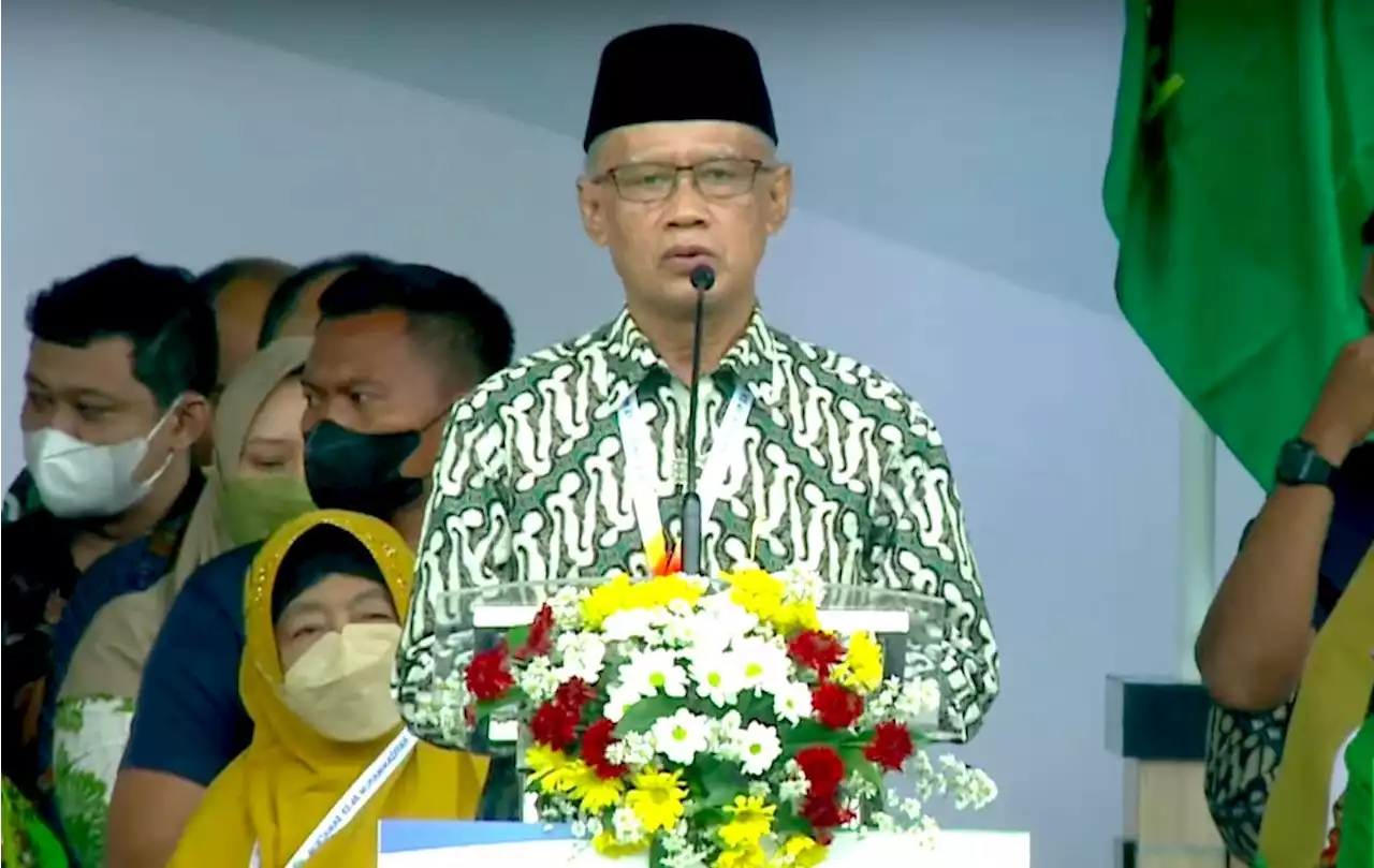 Pesan dari Haedar Nashir di Muktamar Muhammadiyah untuk Kontestan Pemilu 2024