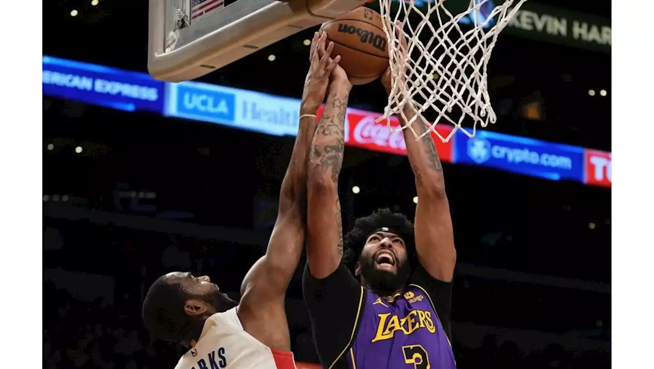 Anthony Davis, Lakers close out against Pistons for 2nd straight win