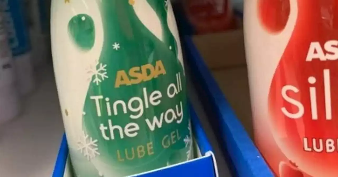 UK in hysterics at Asda festive lube range which 'helps Santa up the chimney'