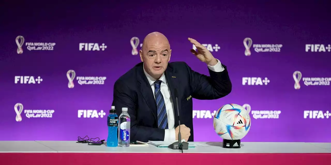 Infantino scolds World Cup critics in extraordinary diatribe