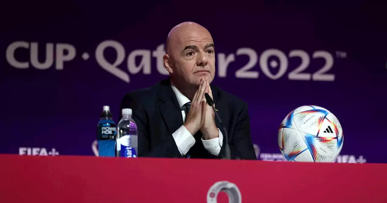 Fifa president says Europeans should 'apologise' before criticising Qatar