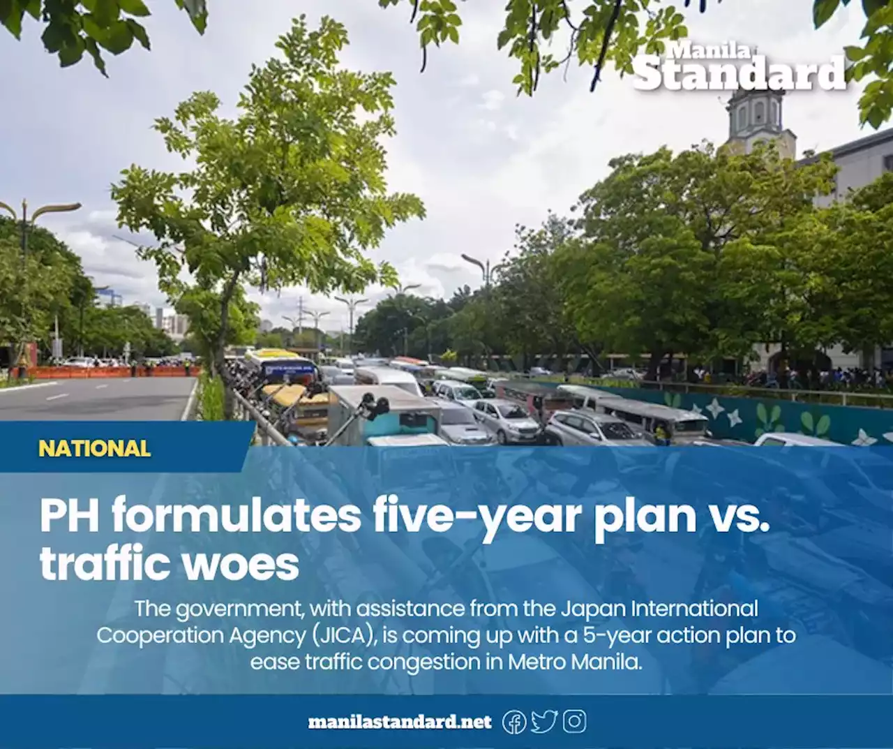 PH formulates five-year plan vs. traffic woes