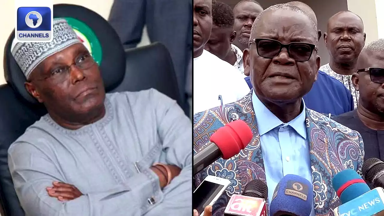 2023: Ortom opposes Atiku as he drums support for Southern presidency