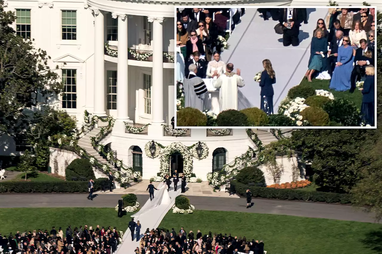 Biden’s granddaughter Naomi weds in White House ceremony