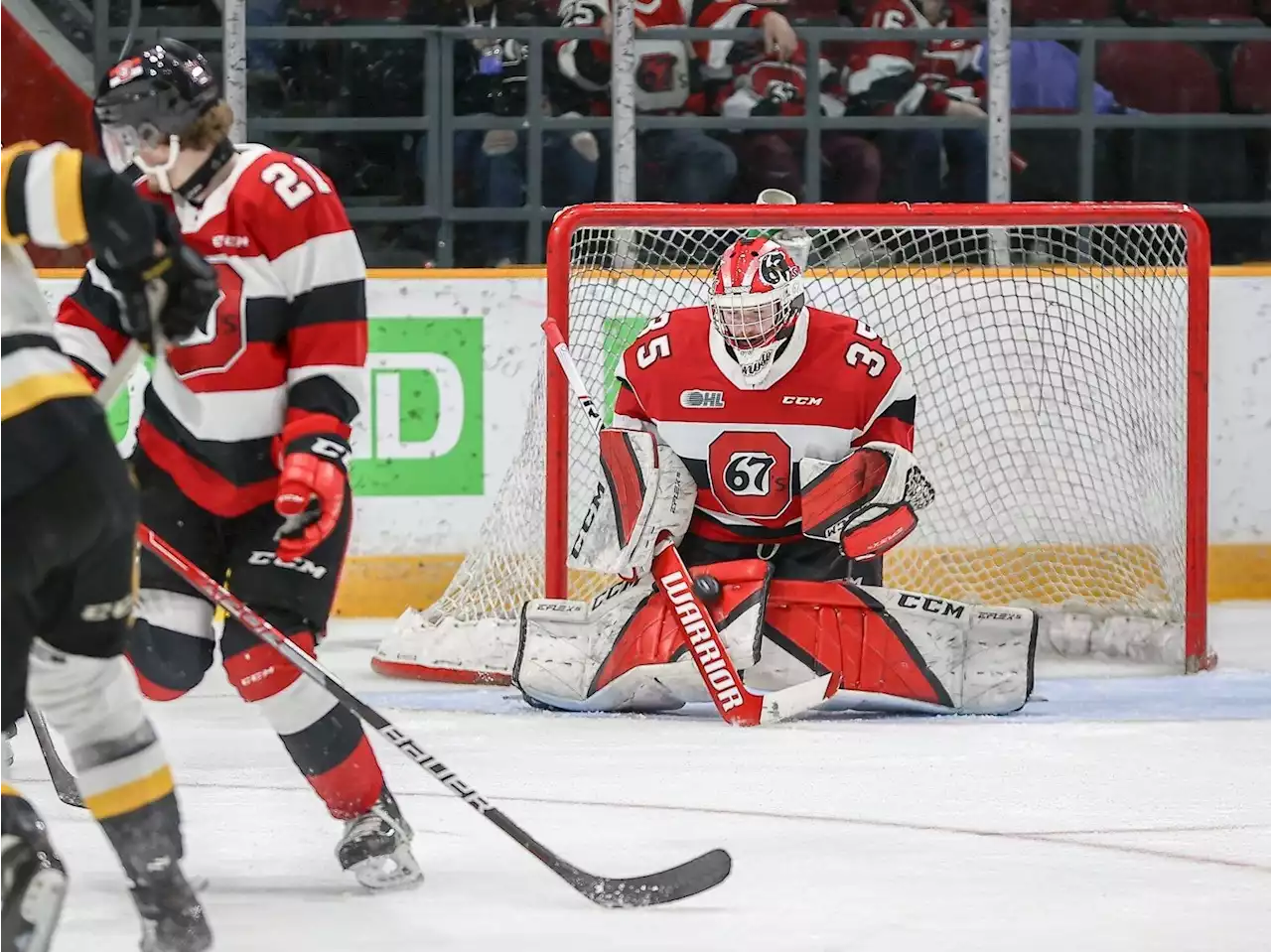 Ottawa 67's overcome Hamilton Bulldogs to post eighth win in a row