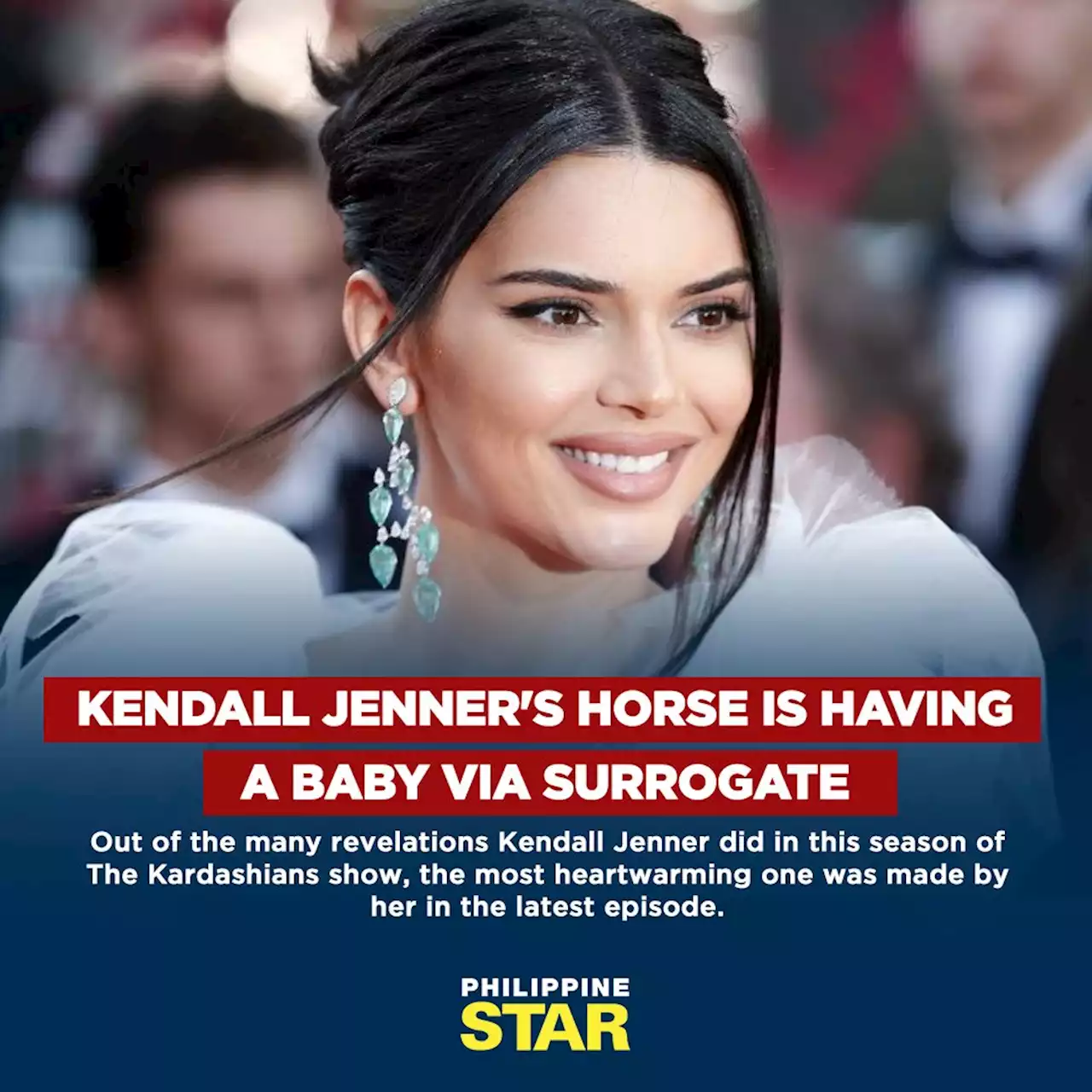 Kendall Jenner's horse is having a baby via surrogate