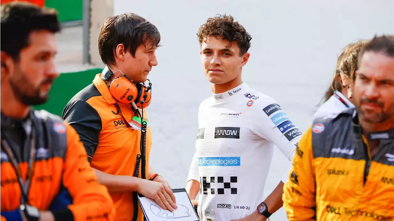 Lando Norris jokes he 'screwed' his fellow F1 drivers with Abu Dhabi dinner choice