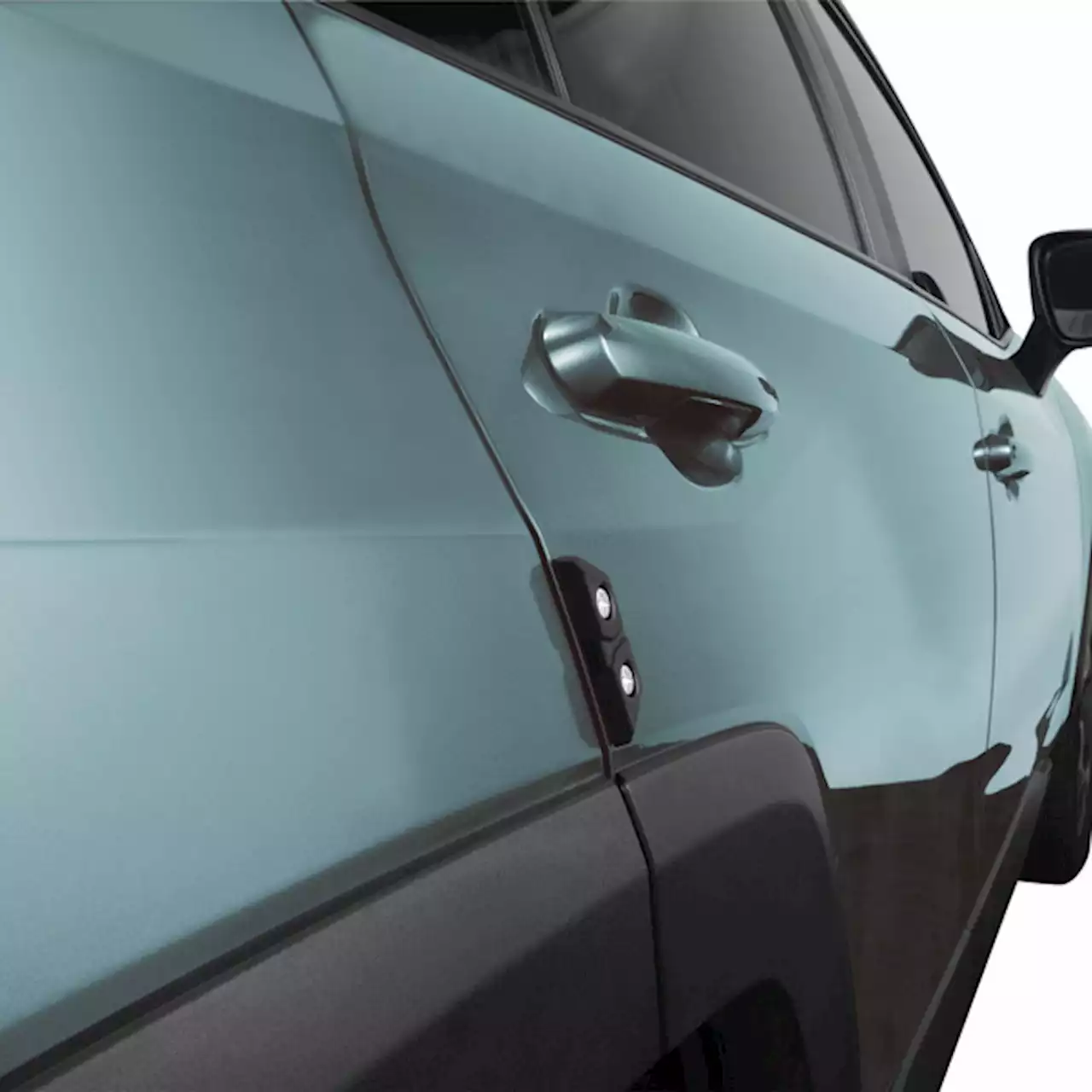 カーメイトがSUV、RV車など、マットブラックの樹脂パーツ車に合う「ドアガード クロス」にSSサイズを追加 | Push on! Mycar-life