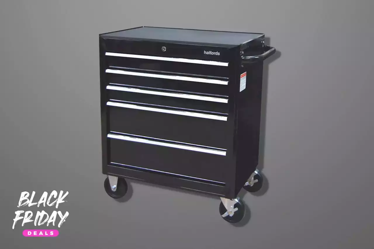 Black Friday: 30% off Halfords 5 Drawer Cabinet | Cycling deals from Dealclincher