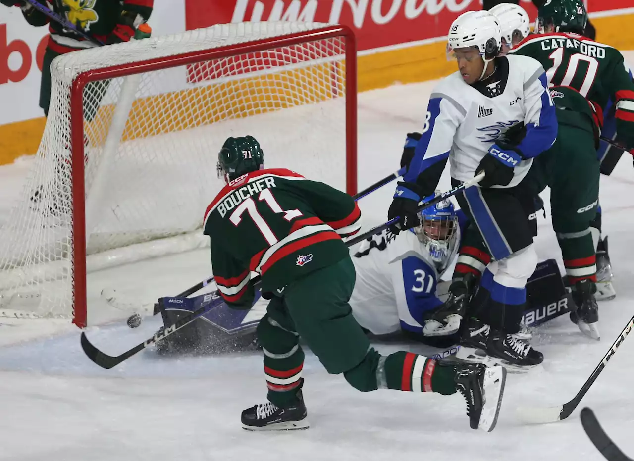 MOOSEHEADS: Boucher and Dumais with matching hat tricks, Peitzsche gets first Q goal | SaltWire