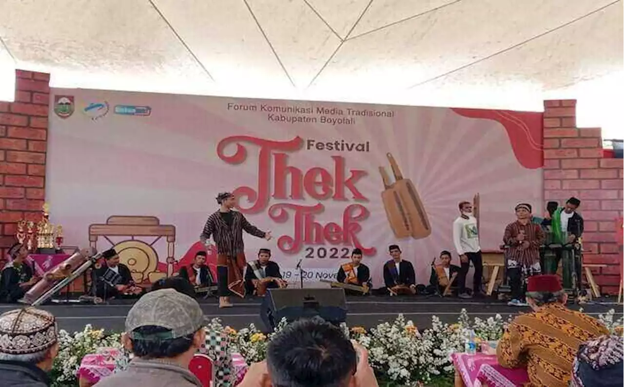 Bedah Sejarah Kentongan di Festival Thek Thek Boyolali, Ini Maknanya