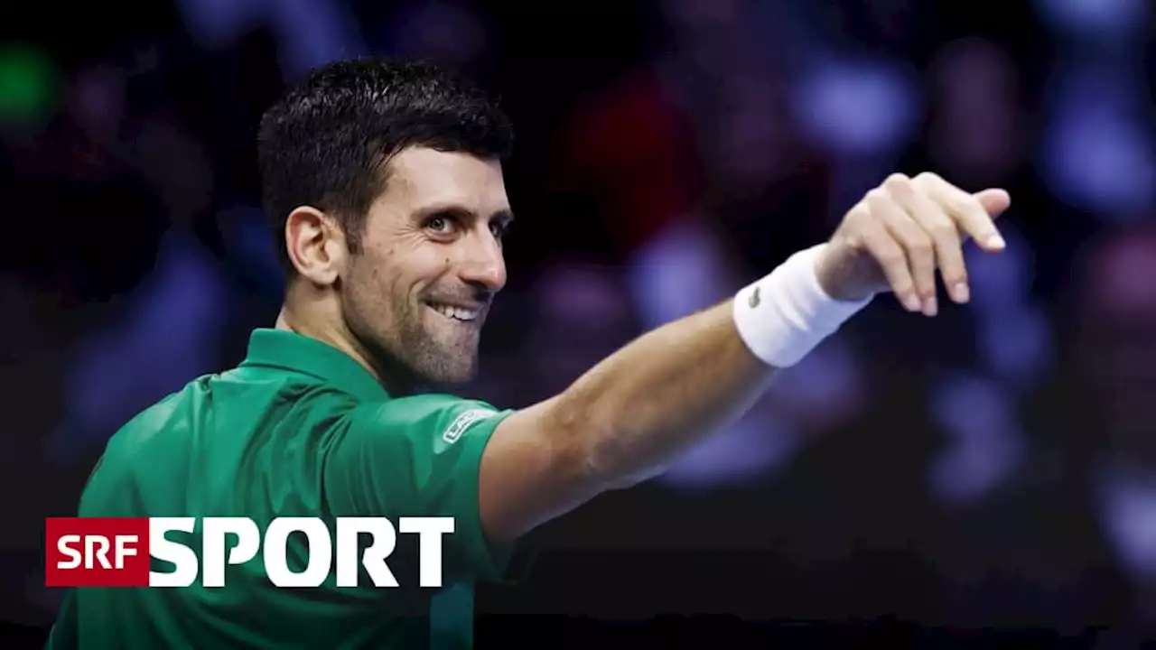 Zweisatzsieg über Fritz - Djokovic zum 8. Mal im Endspiel der ATP Finals