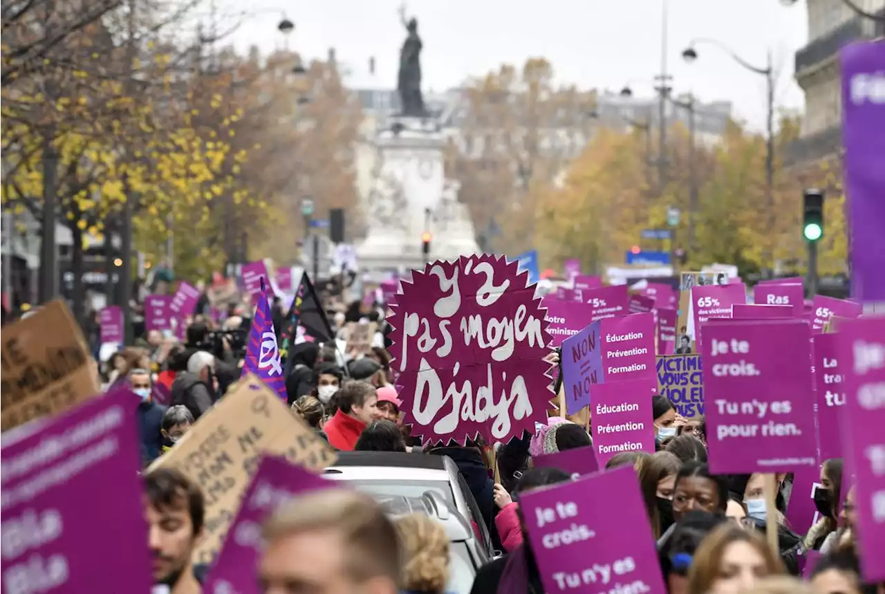 Violences sexistes : des manifestations en France ce samedi contre l'« impunité » des agresseurs