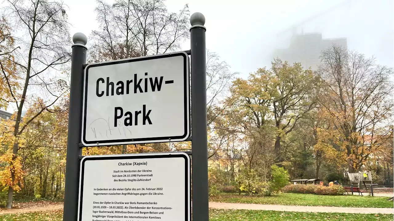 Reaktionen auf den neuen Charkiw-Park in Berlin: „Tränen in den Augen, danke für eure Unterstützung!“