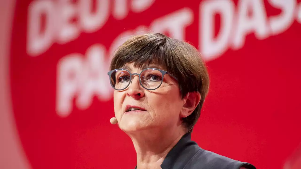 SPD-Chefin über Bürgergeld und Hartz IV: „Damals hatten wir fünf Millionen Arbeitslose, heute fehlen überall Fachkräfte“