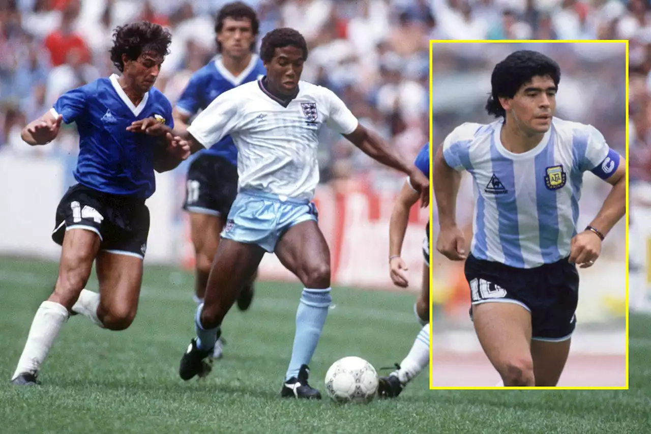 Barnes says it was 'special' to play against Argentina legend at 1986 World Cup