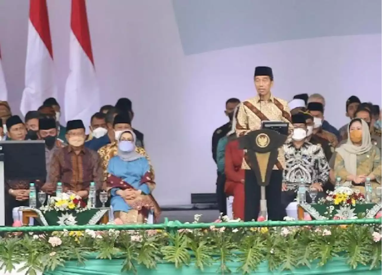 Buka Muktamar, Jokowi Sebut Muhammadiyah Berkontribusi Besar dalam Penanganan Covid-19