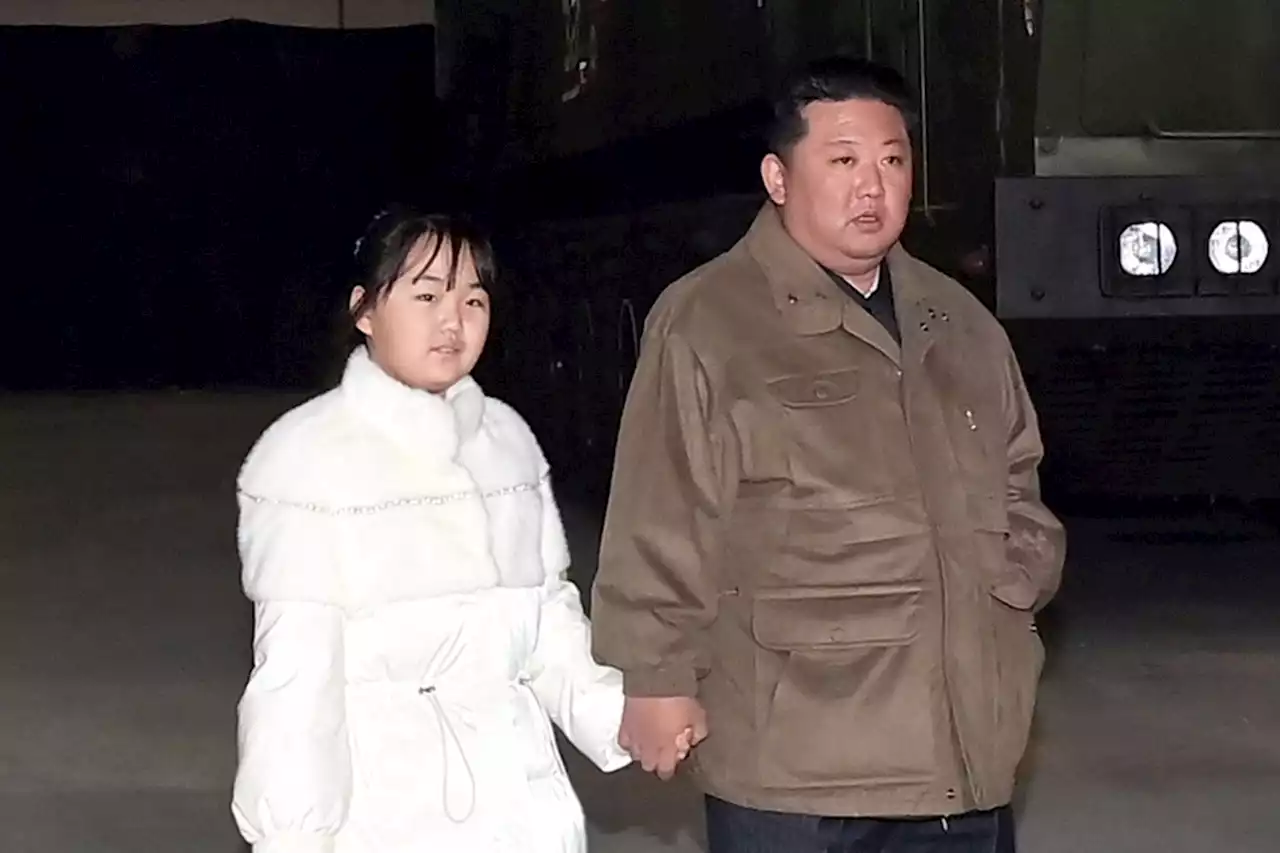 Kim Jong-un daughter seen for 1st time as he holds her hand at nuke test