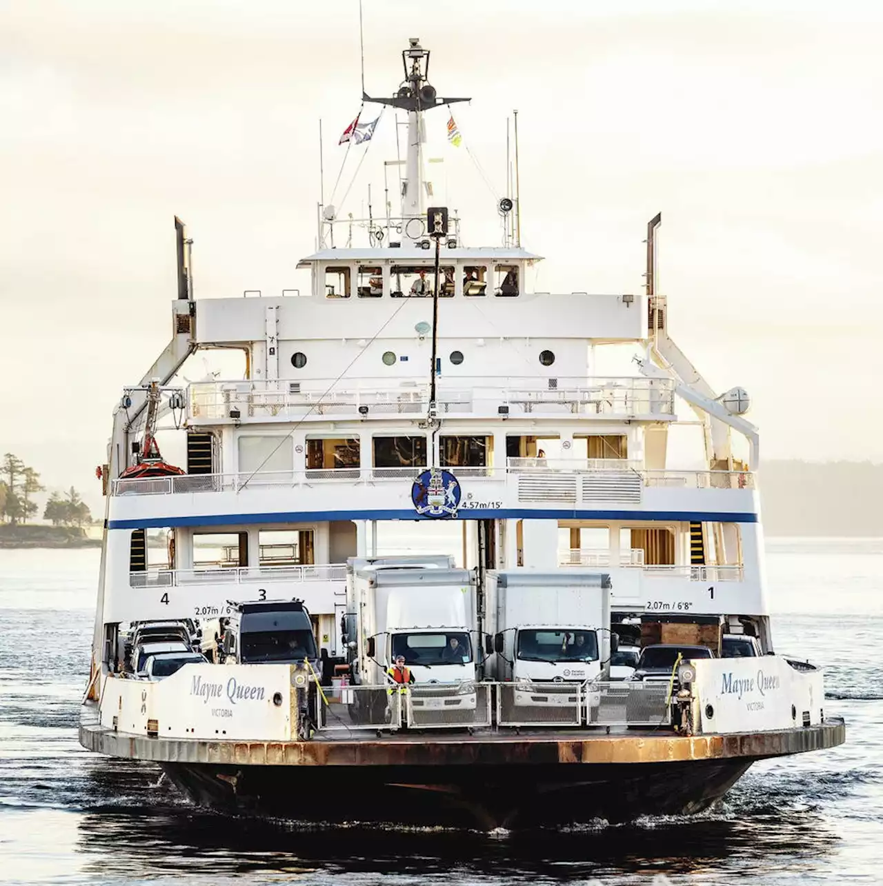 Mayne Queen does farewell tour of Gulf Islands before regular service ends