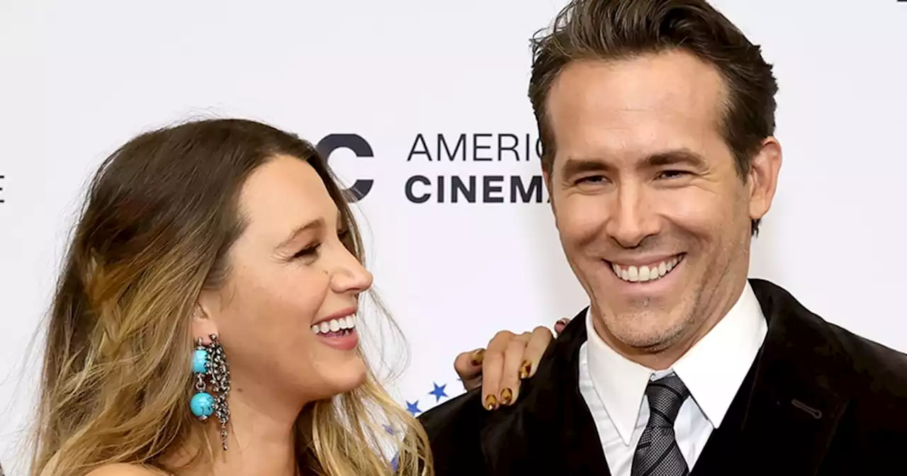 Blake Lively shows off baby bump on red carpet with Ryan Reynolds