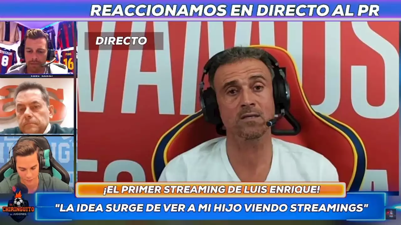 ‘Hippe’ Luis Enrique debuteert op Twitch en spreekt over titelkansen Oranje