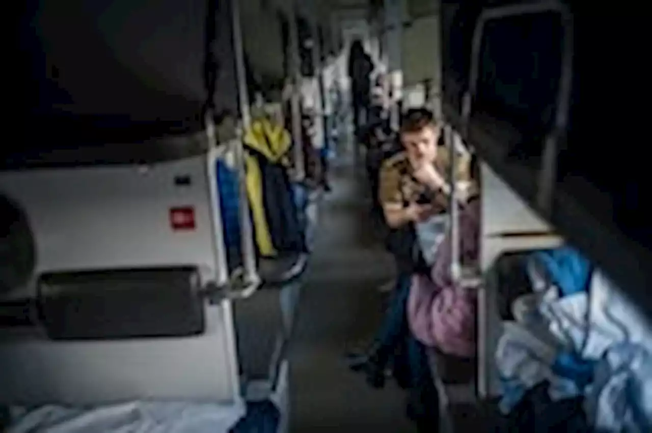 Joy ride: Kherson cheers as first train rolls in from Kyiv after occupation