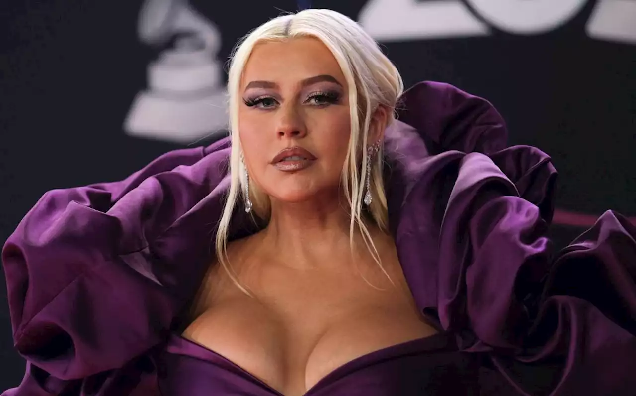 Christina Aguilera Brings Drama and Regal Glamour Together With Voluminous Shoulders in Zac Posen Gown for Latin Grammys 2022