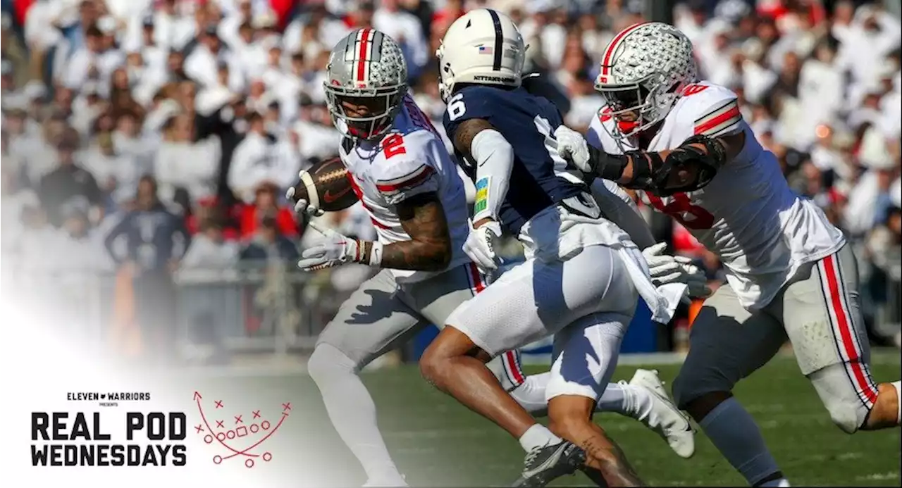 Real Pod Wednesdays: J.T. Tuimoloau and Marvin Harrison Jr. Shine in Ohio State’s Win over Penn State, But Four-Quarter Battle Shows Buckeyes’ Imperfections