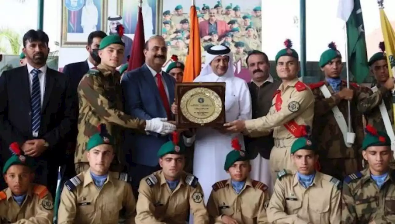 Qatar Ambassador Sh Saoud visits Sweet Home