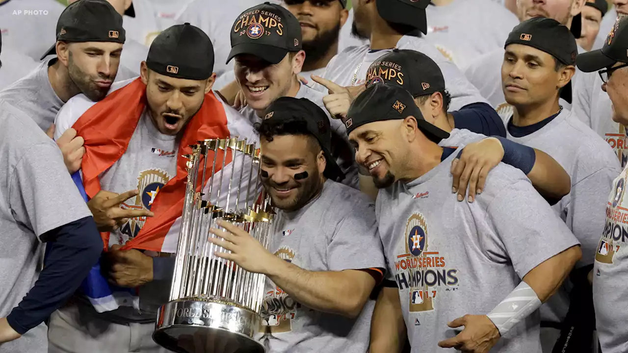 Astros' World Series clincher most remembered for impact on storm-battered Houston 5 years later