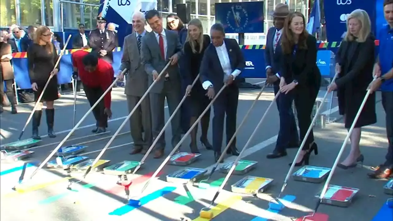 Blue line ceremony kicks off marathon celebration ahead of race day