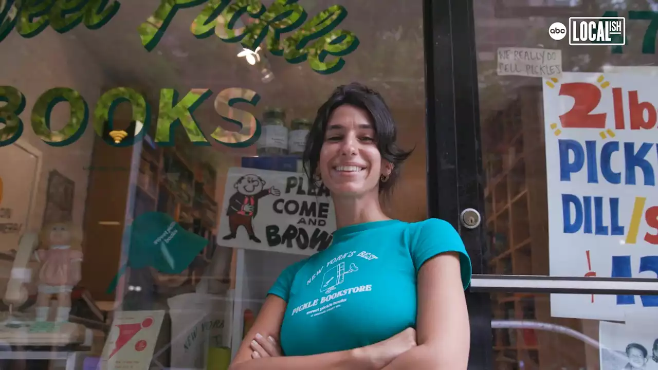 Trade used books for pickles at this unique bookstore