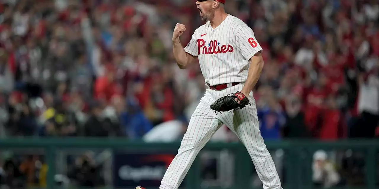 Harper, Phillies tie World Series mark with 5 HR, top Astros