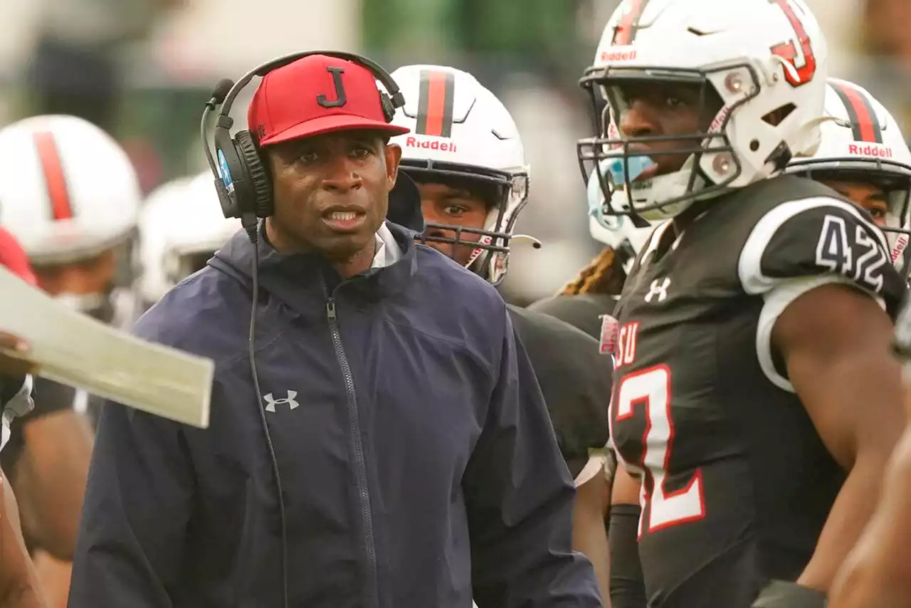 Deion Sanders all ‘Primetime’ when asked about being linked to Auburn head coaching vacancy