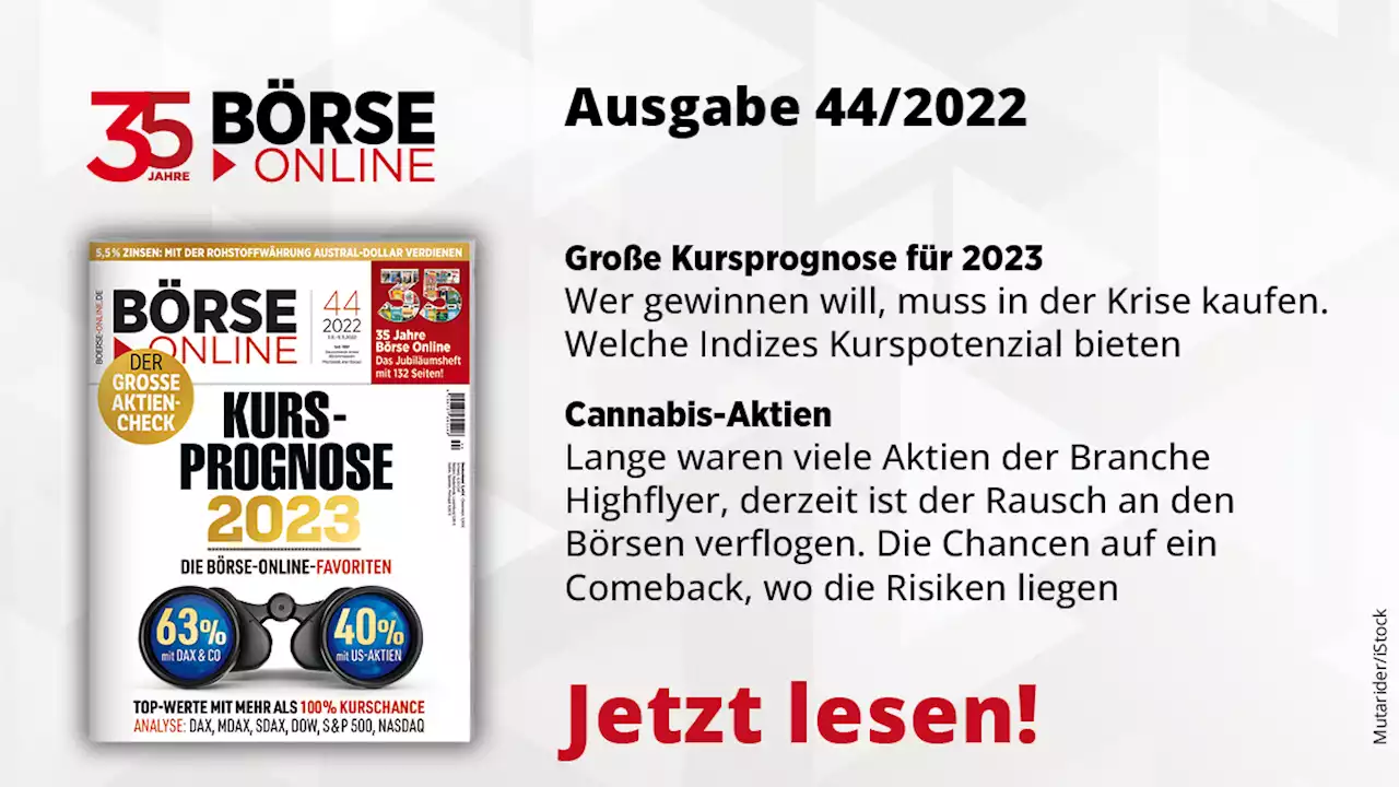 BÖRSE ONLINE 44/22 - BÖRSE ONLINE E-Paper