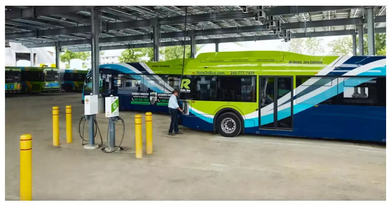 America's Largest Transit Bus Charging Station & Microgrid Opens In Maryland