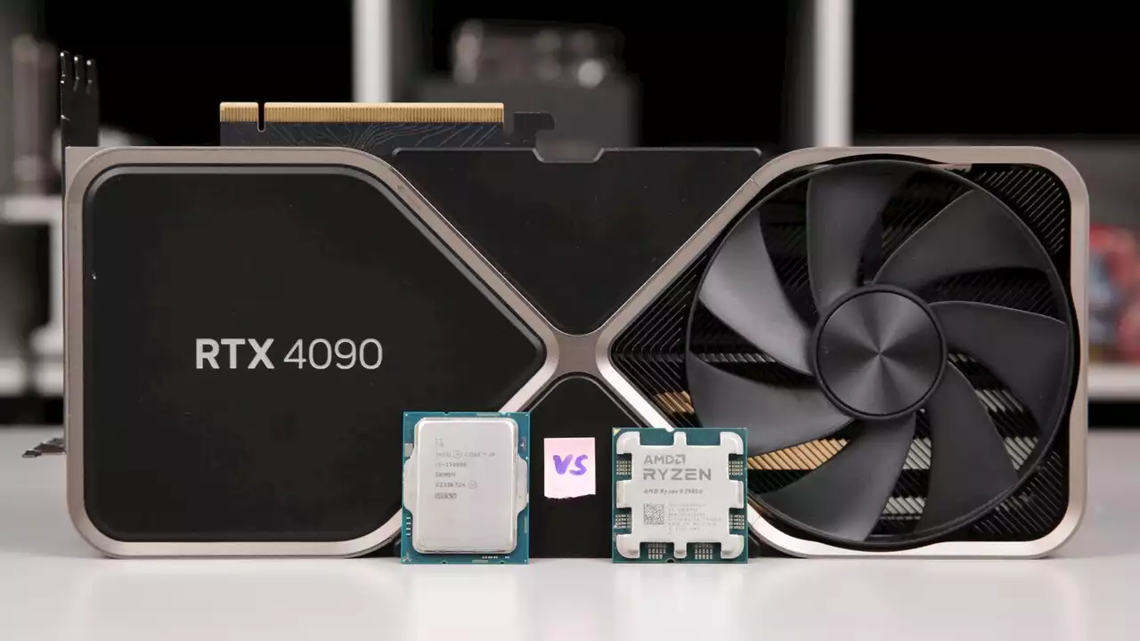 Ryzen 9 7950X und Core i9-13900K spielen auf RTX 4090