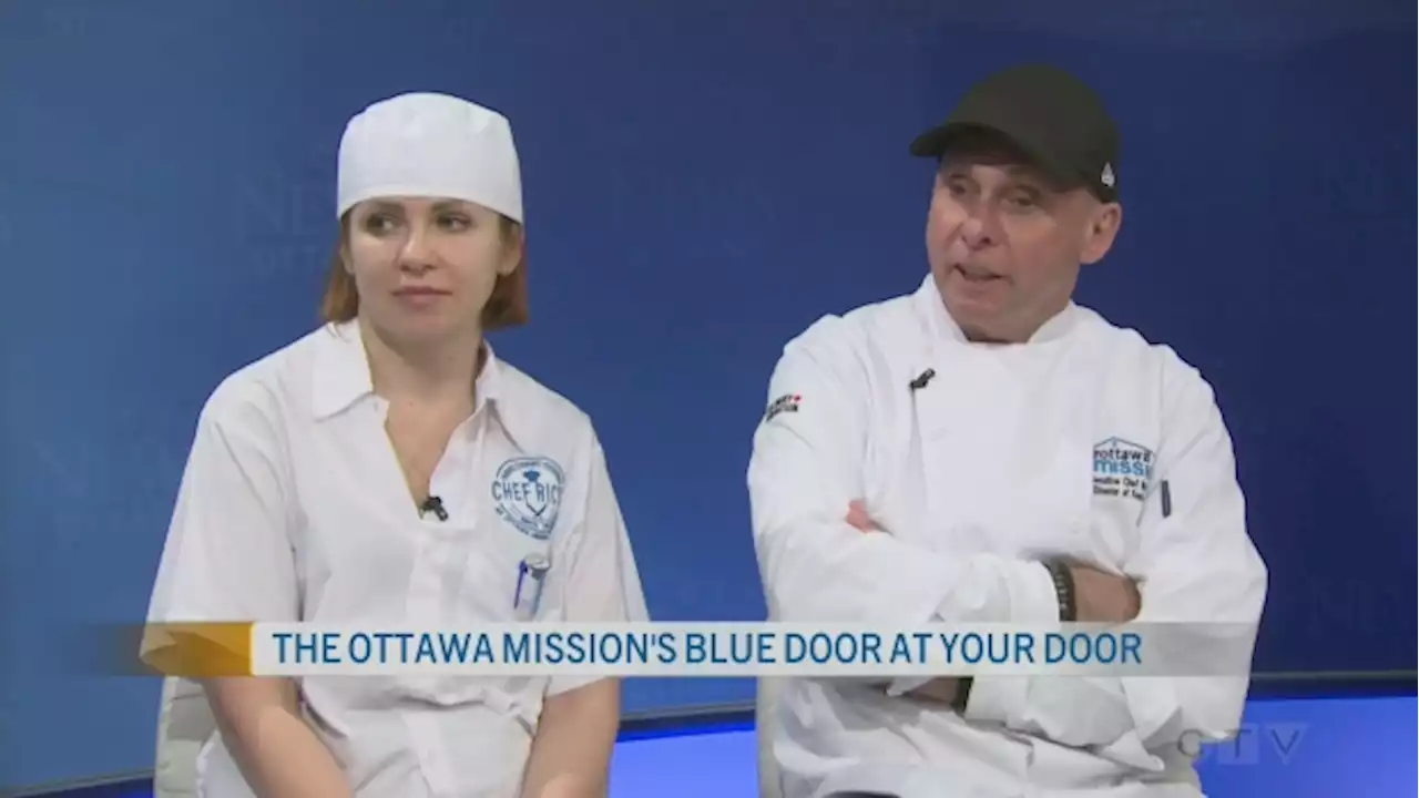 The Ottawa Mission's Blue Door At Your Door