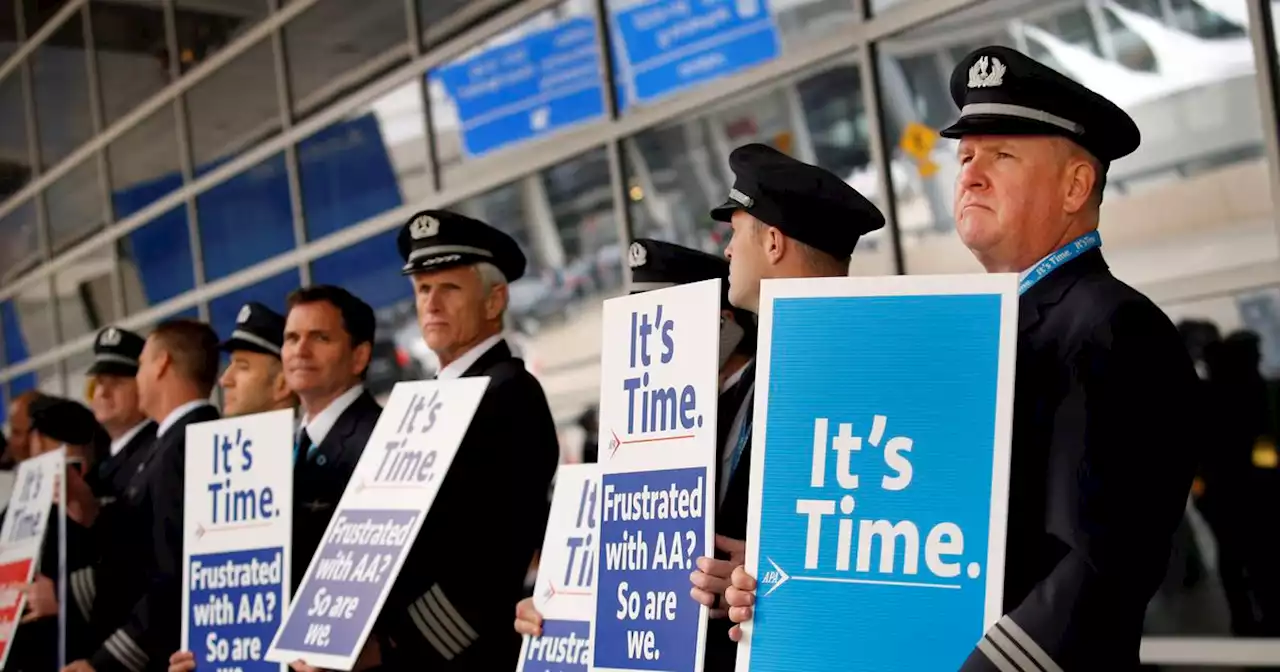 American Airlines pilots union rejects contract proposal with 20% raises