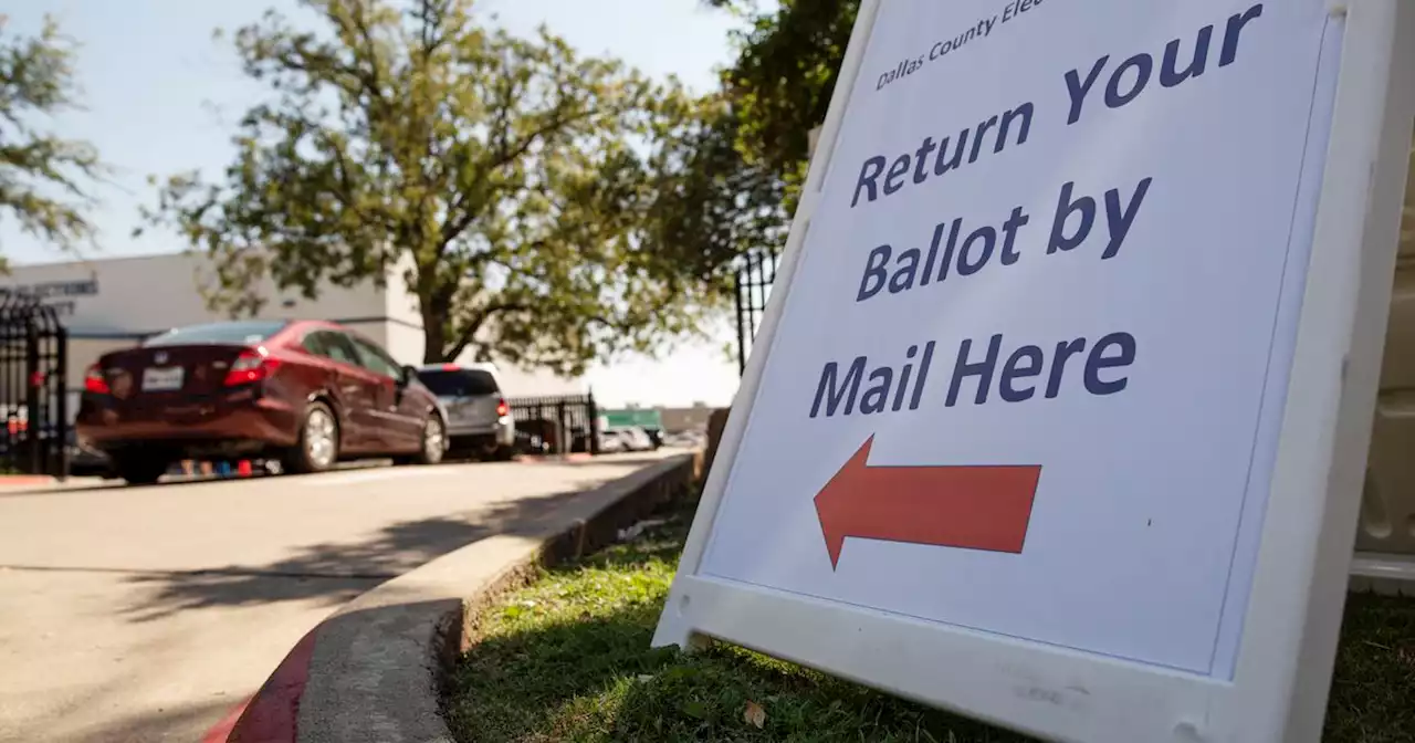 Fraud fears lead to sharp drop in use of mail-in ballots for Texas midterm elections