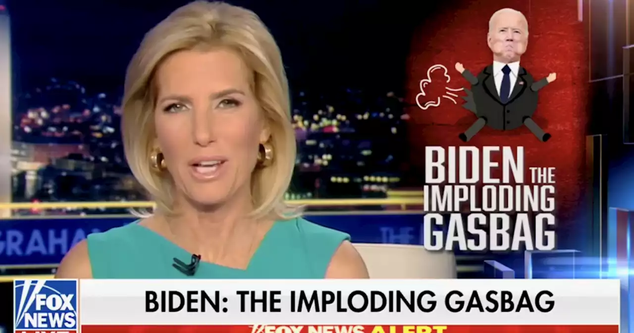 WATCH: Laura Ingraham calls Biden an ‘imploding gasbag,’ slams empty energy policies