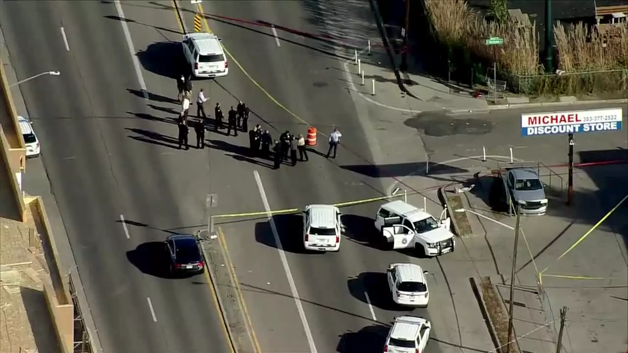 1 dead, 4 wounded in east Denver shooting; suspects at large