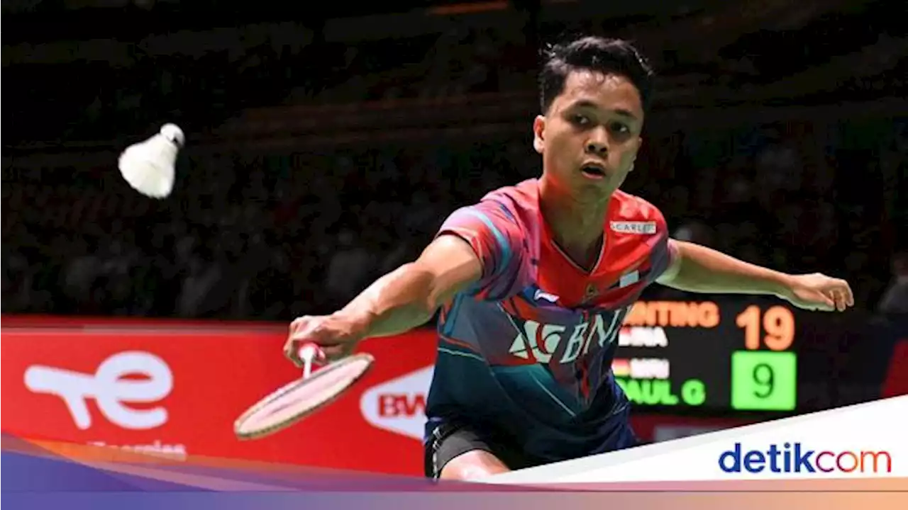 Hylo Open 2022: Anthony Ginting Melaju ke Babak Kedua