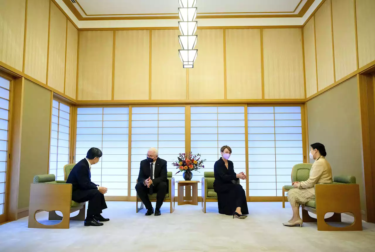 Tokio - Bundespräsident Steinmeier und Ehefrau Büdenbender zu Audienz beim japanischen Kaiserpaar