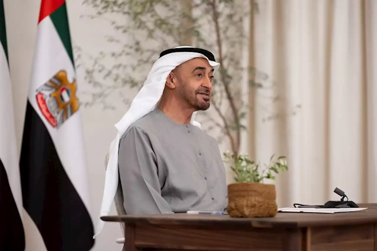 رئيس الدولة يبحث خلال اتصال مرئي مع الرئيس الأميركي العلاقات بين البلدين ومبادرة الشراكة في الطاقة النظيفة