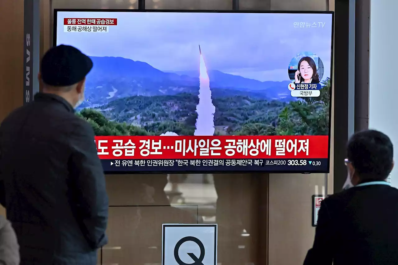 Tensions Rise As Both North And South Korea Carry Out Missile Launches