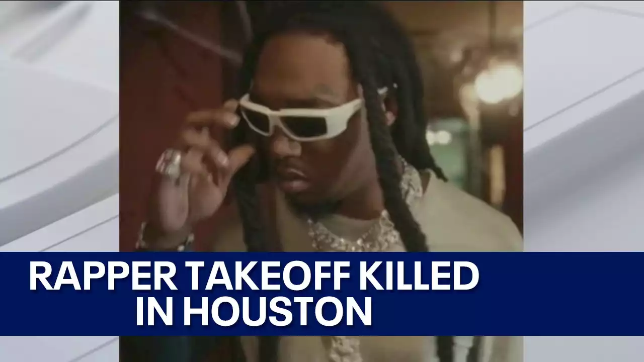 Rapper Takeoff from Migos shot and killed in Houston