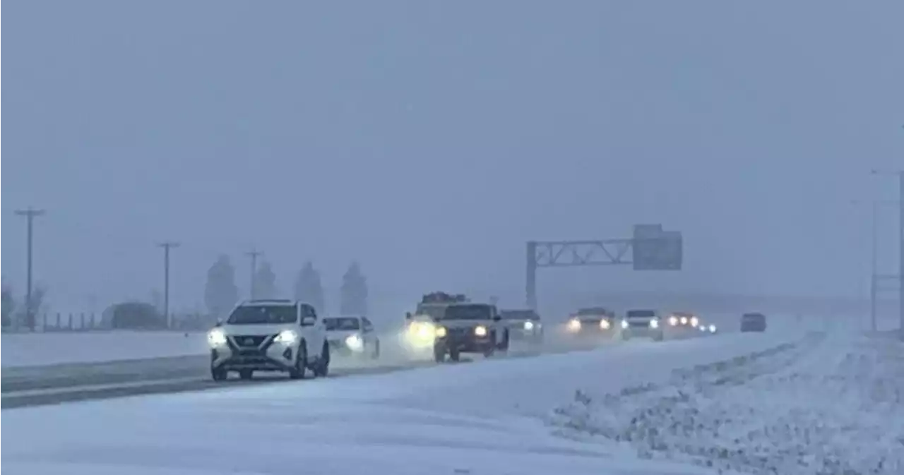 Edmontonians met with 1st snowy commute of the season: ‘It’s crazy’ - Edmonton | Globalnews.ca