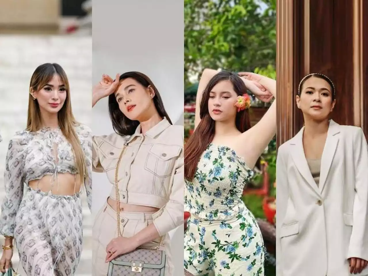 #Terno: Stunning female celebrities in their stylish coordinates