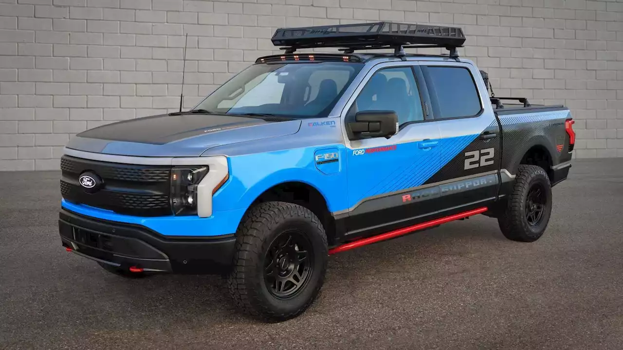 Ford Debuts F-150 Lightning And Mustang Mach-E Concepts At SEMA